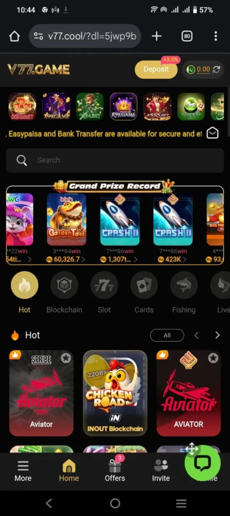 V77 Game Download Best Earning APP Free For Android 2 v77-game